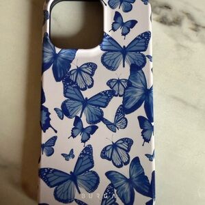 Blue Butterfly Phone Case